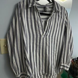 Striped Collard Shirt